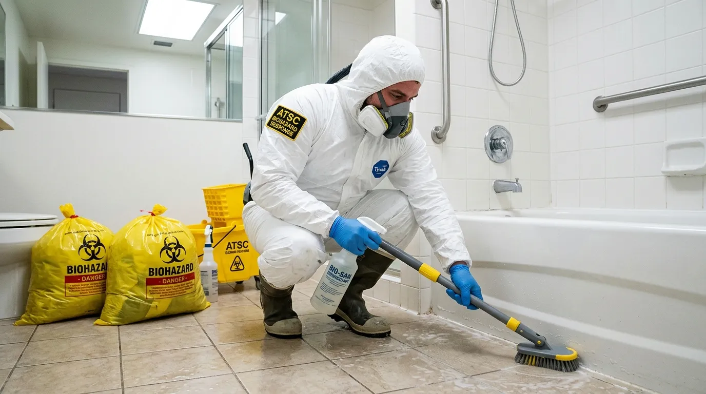 Decontamination equipment deployed for Blood Cleanup in Bala Cynwyd